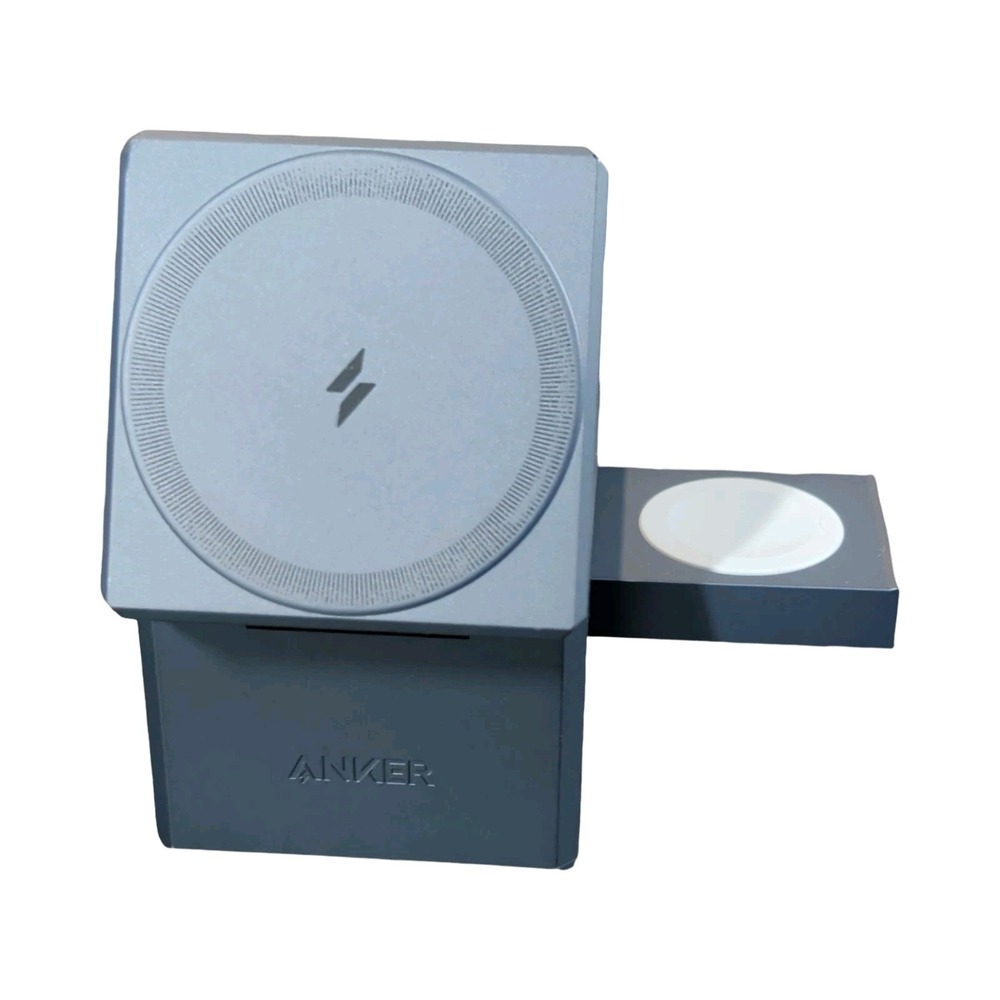 Qq6U Anker 3-In-1 Cube MagSafe Wireless Charger For Apple iPhone Watch & Airpods